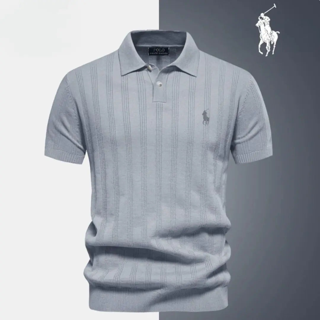 Elegancka dzianinowa koszulka polo™
