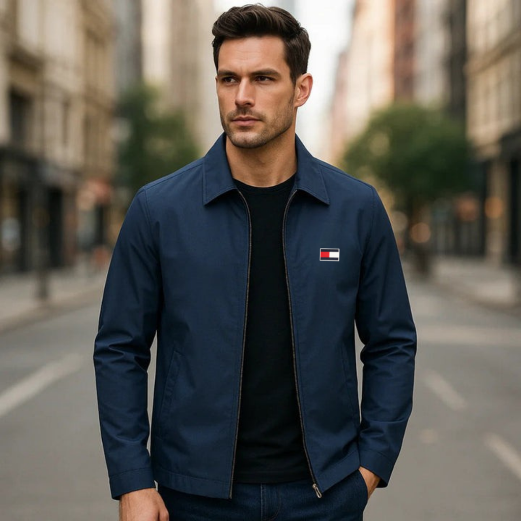 Giacca elegante con cerniera - SALDI DI FINE SERIE