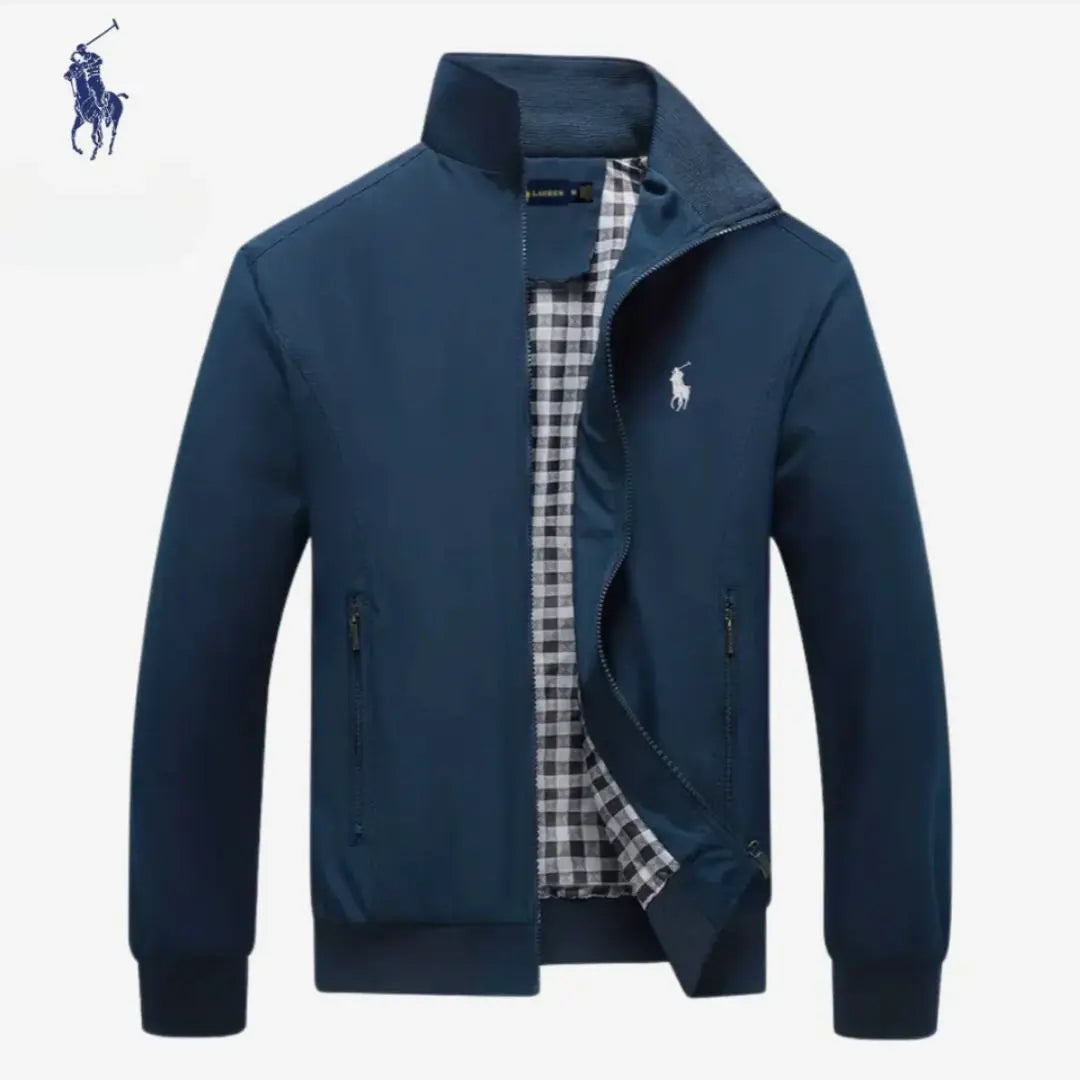 Casualowa kurtka bomberka z zamkiem™ – inspiracja premium
