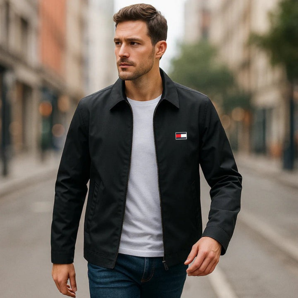 Giacca elegante con cerniera - SALDI DI FINE SERIE