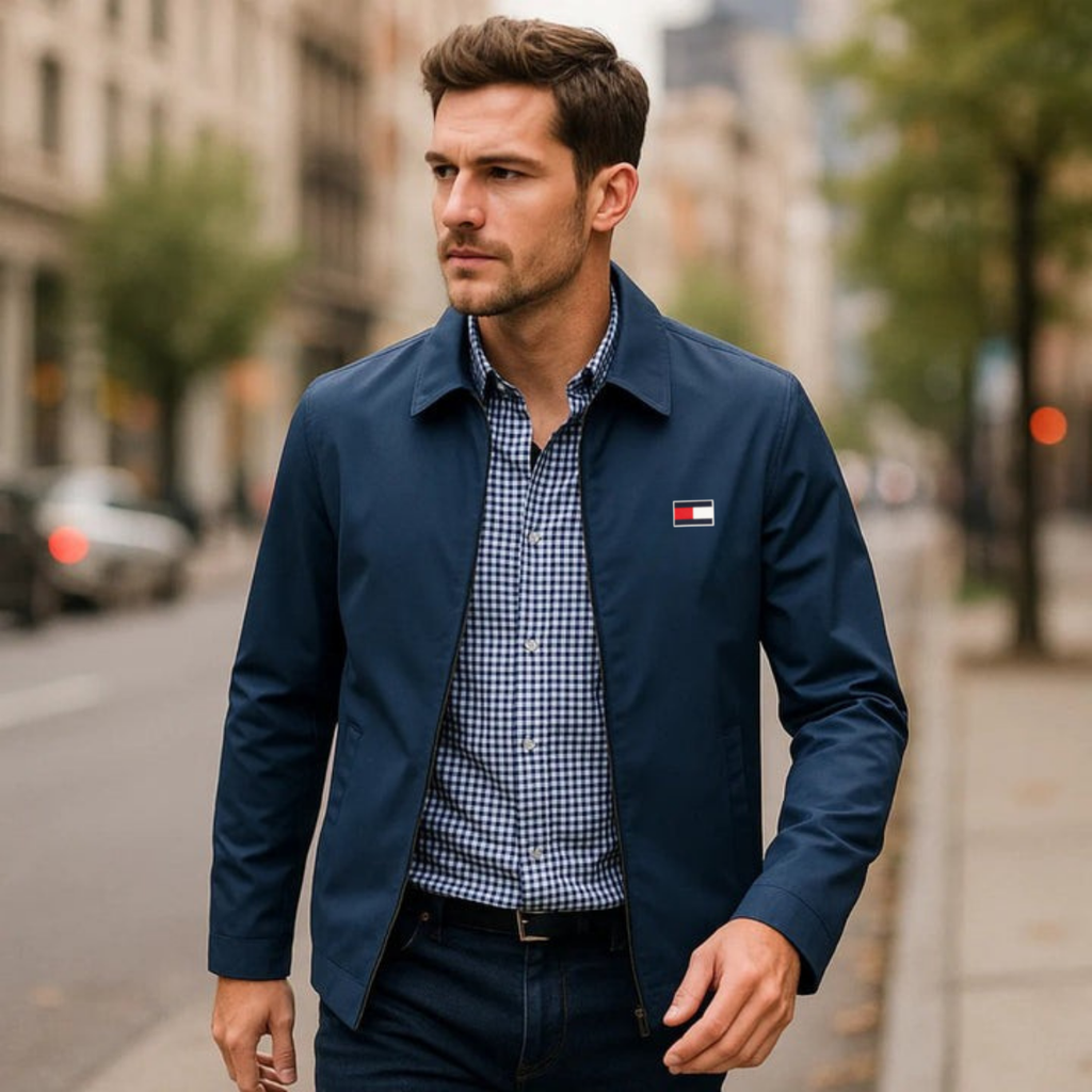 Giacca elegante con cerniera - SALDI DI FINE SERIE