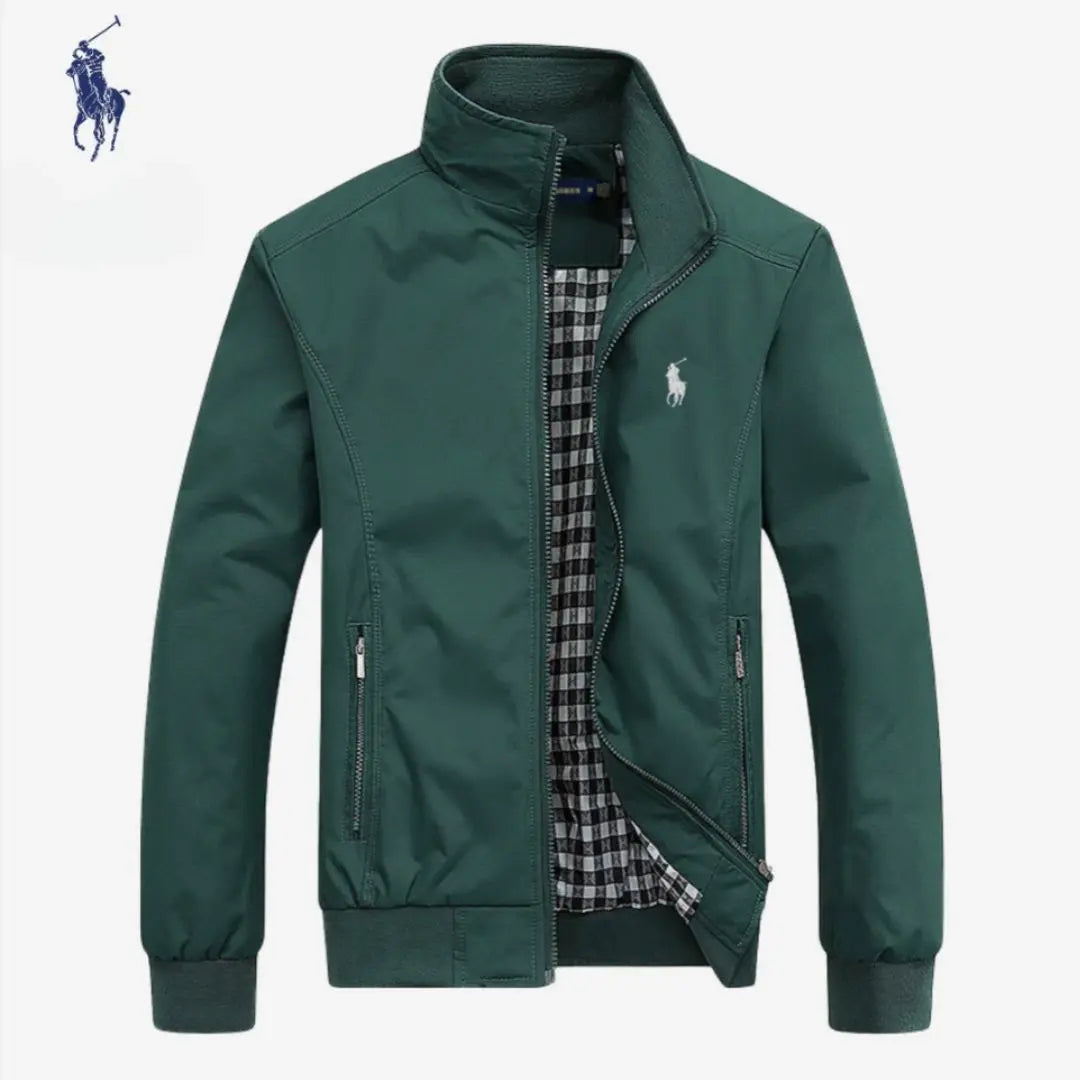 Casualowa kurtka bomberka z zamkiem™ – inspiracja premium