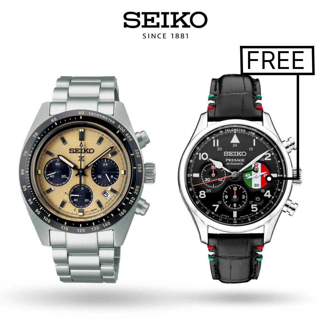 SEIKO Imperial Chronos + SEIKO Classic Italy (GRATIS)