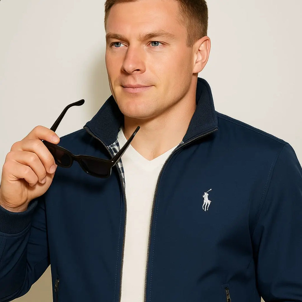 Blouson aviateur décontracté zippé™ – Inspiration premium