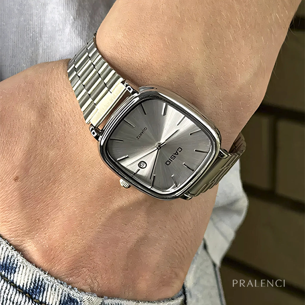 С А Ѕ I О Luxuriöse 36mm Uhr - Wasserfest | Übertragener Stahl