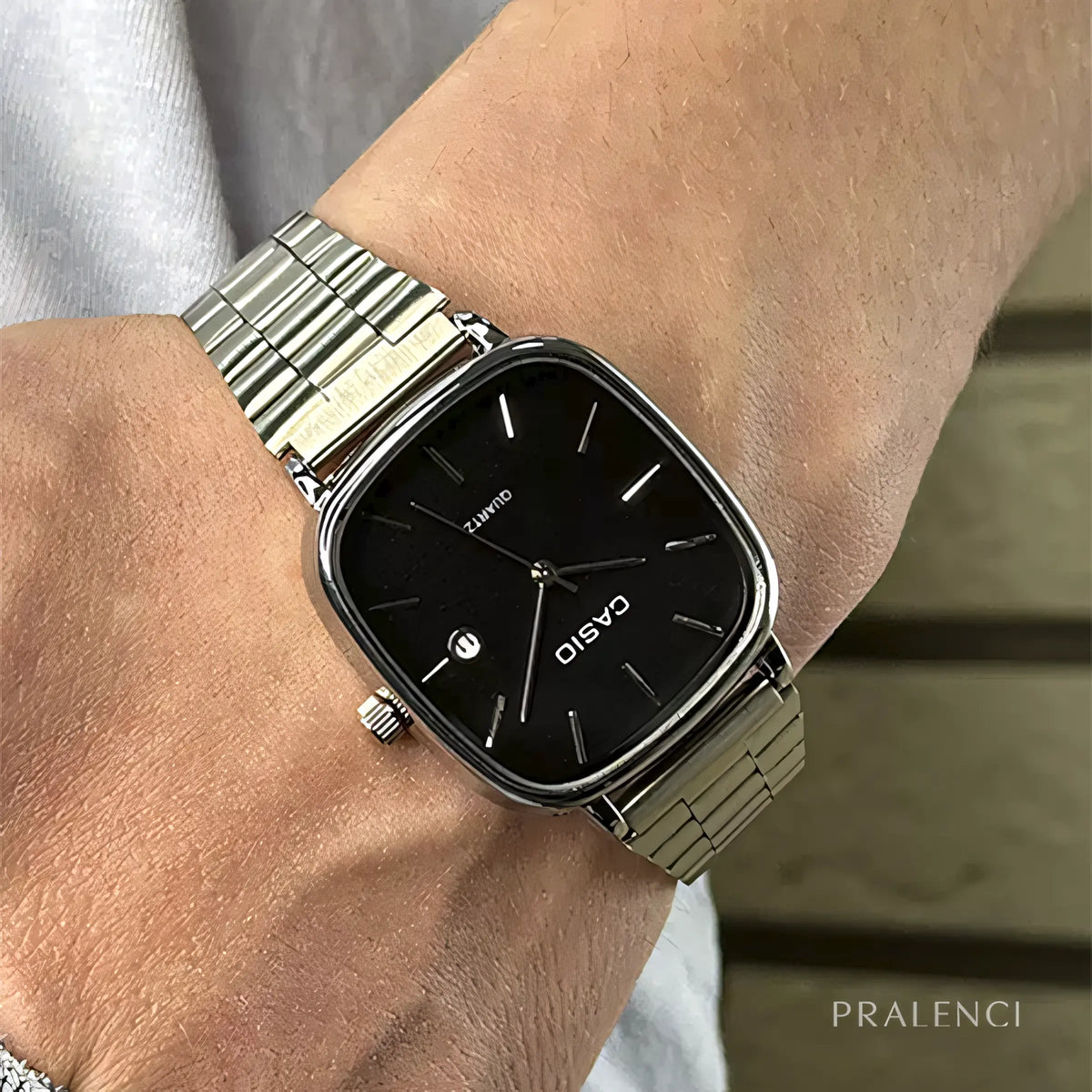 С А Ѕ I О Luxuriöse 36mm Uhr - Wasserfest | Übertragener Stahl
