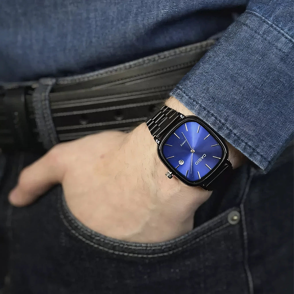 С А Ѕ I О Luxuriöse 36mm Uhr - Wasserfest | Übertragener Stahl