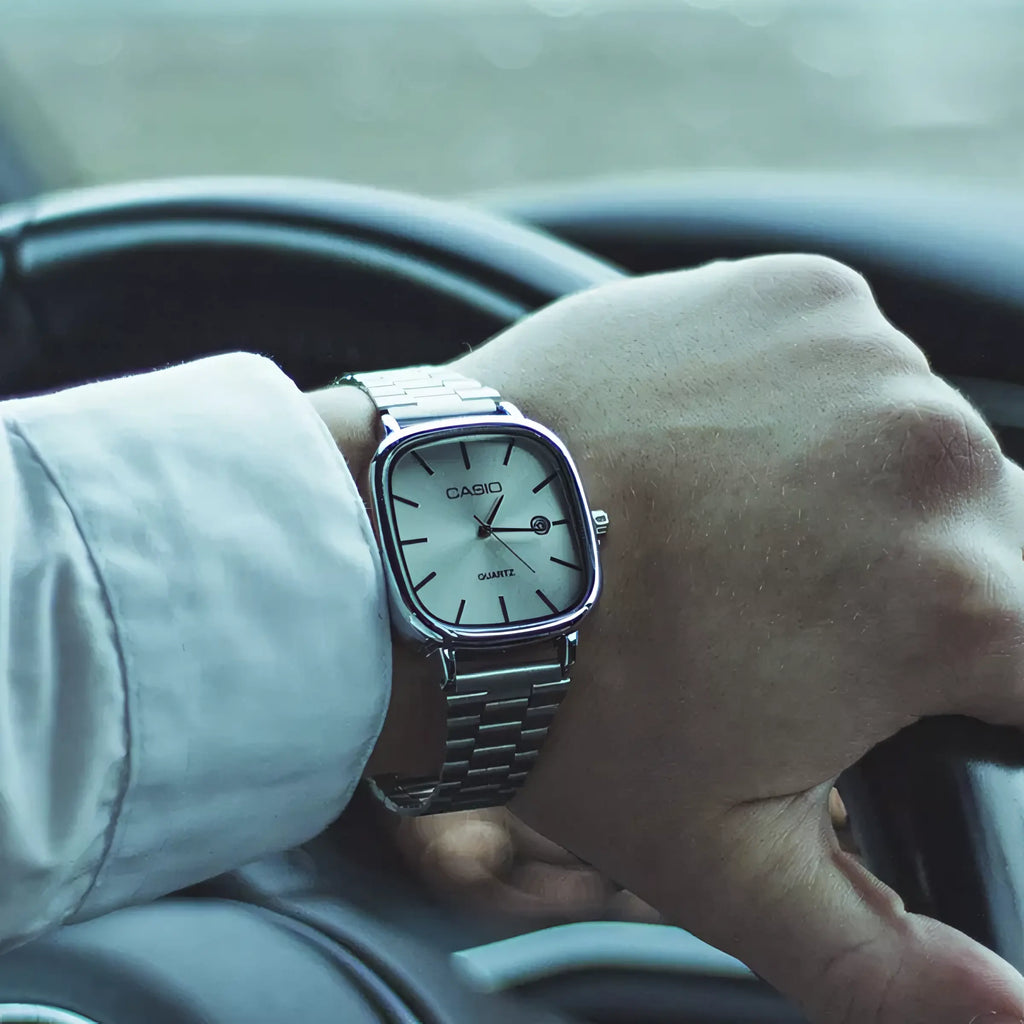 С А Ѕ I О Luxuriöse 36mm Uhr - Wasserfest | Übertragener Stahl