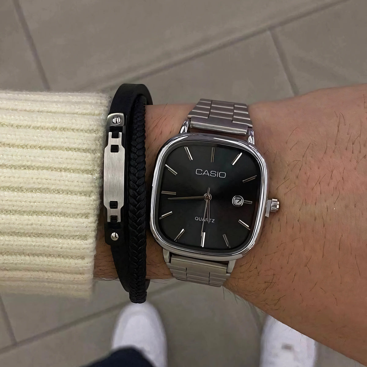 С А Ѕ I О Luxuriöse 36mm Uhr - Wasserfest | Übertragener Stahl