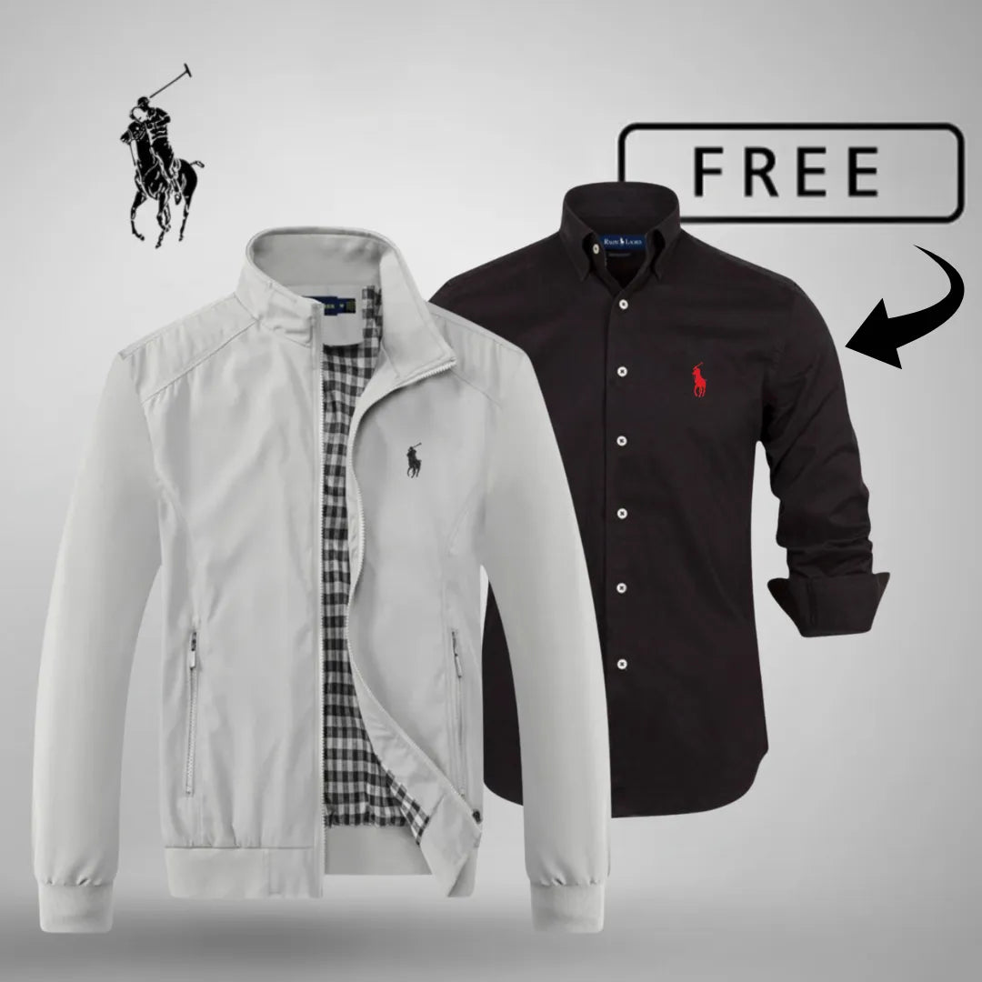 Bomber casual con cremallera™ premium + jersey o camiseta GRATIS (a tu elección)