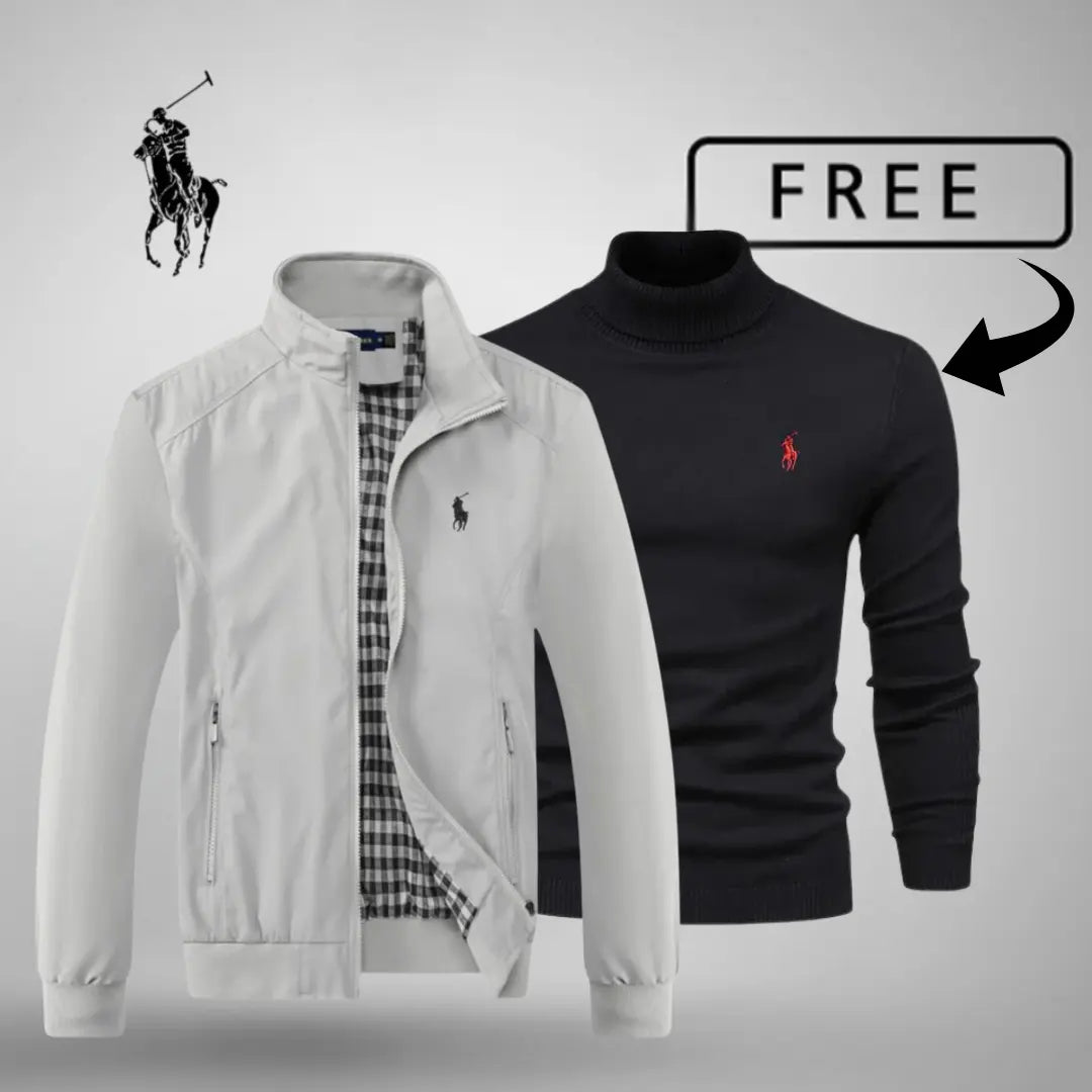 Bomber casual con cremallera™ premium + jersey o camiseta GRATIS (a tu elección)
