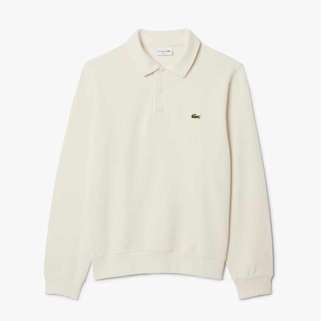 LC Sweat-shirt en coton côtelé à col polo