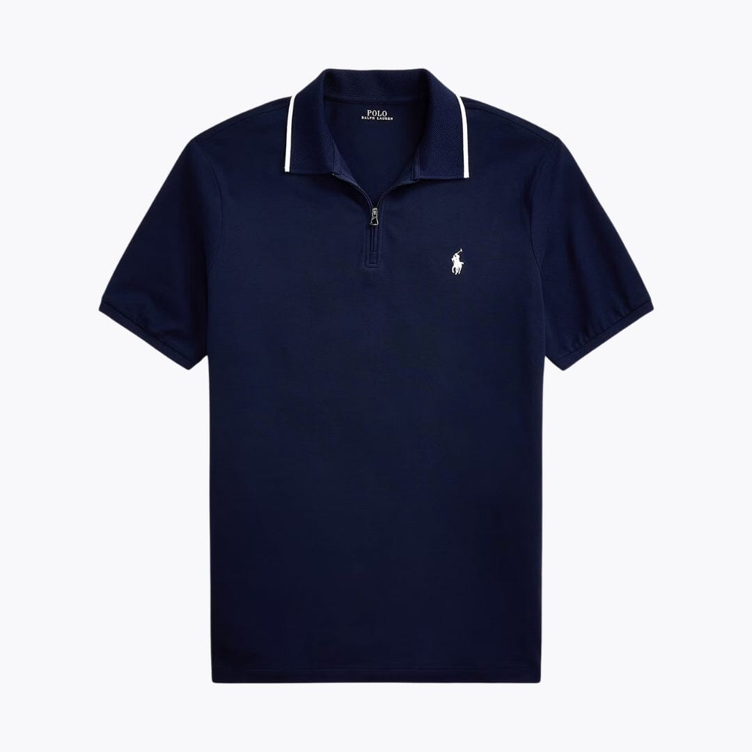 Polo RL in mesh elasticizzato dal taglio classico