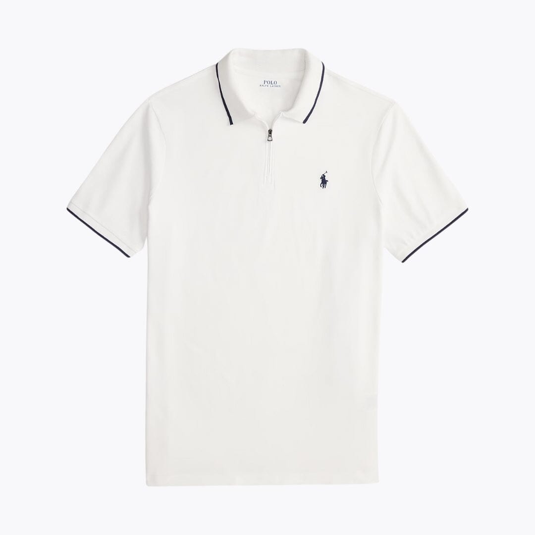 Polo RL de malla elástica de corte clásico