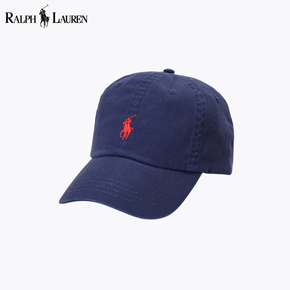 Gorra de béisbol RL de sarga de algodón