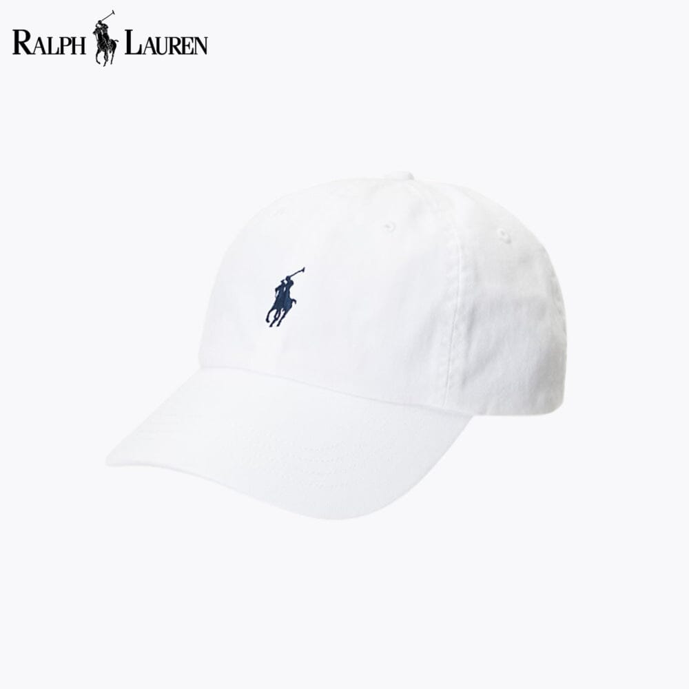 Gorra de béisbol RL de sarga de algodón