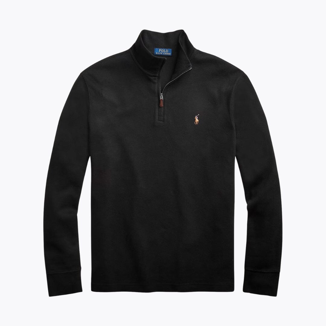 Jersey RL de canalé Estate con cremallera de un cuarto