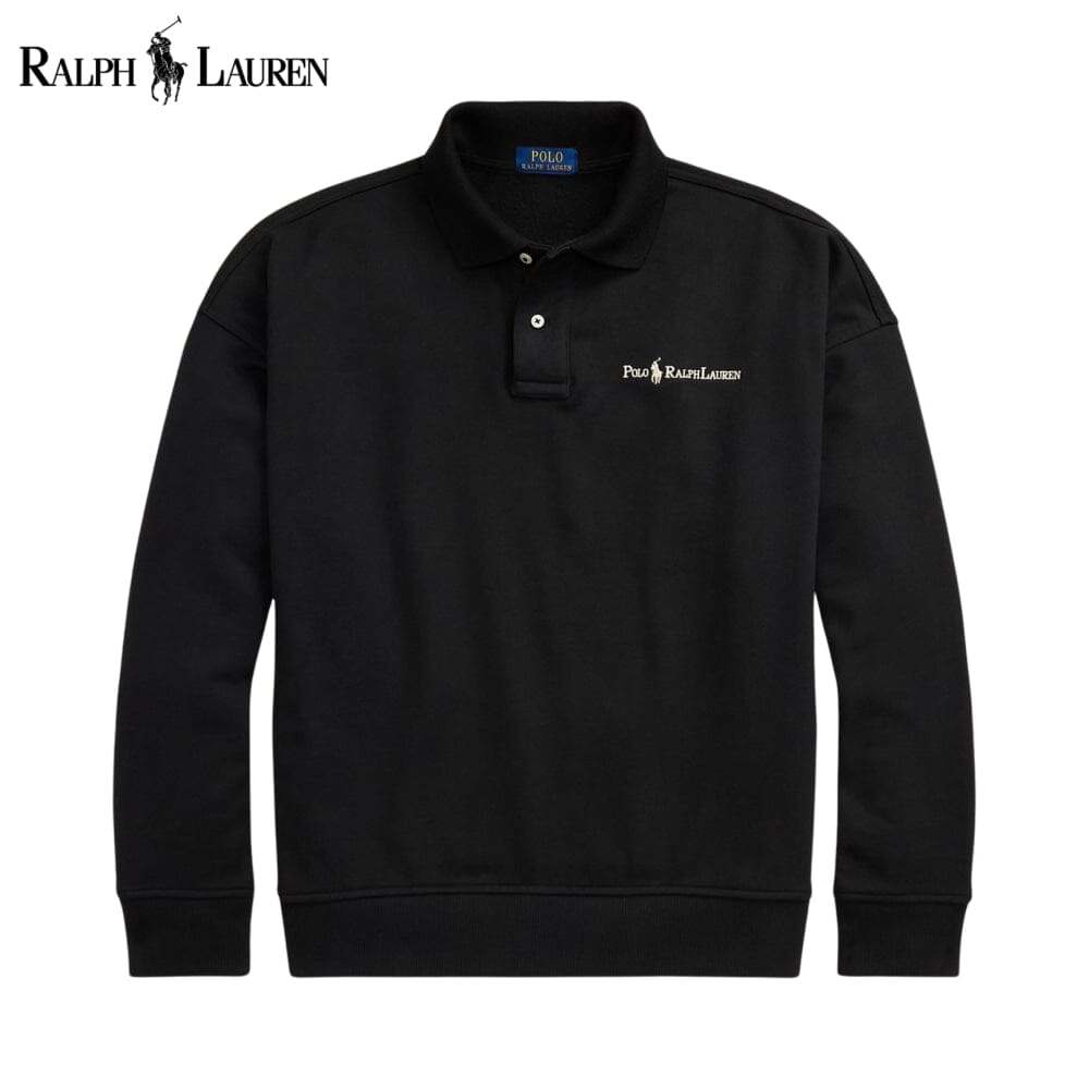 Bluza RL z kołnierzykiem i logo