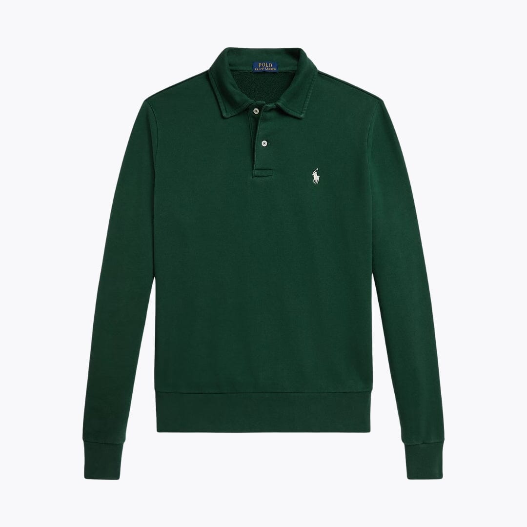 Sudadera RL de felpa de rizo invertido con cuello