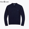 Camisola RL de lã com gola Johnny