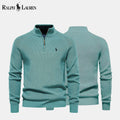 RL Strickpullover aus Wolle mit Reißverschluss
