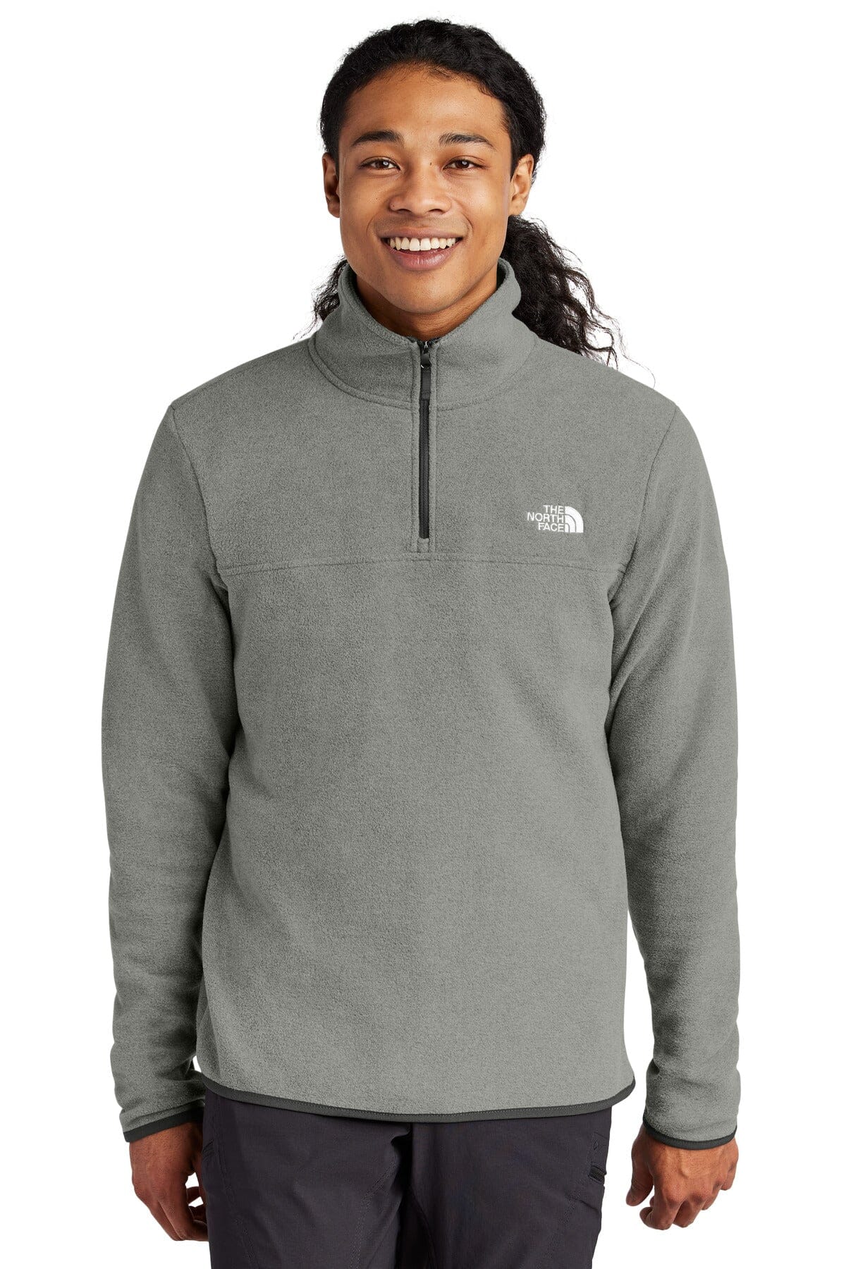TNF ® Pulover din microfleece Glacier pentru bărbați, cu fermoar 1/4