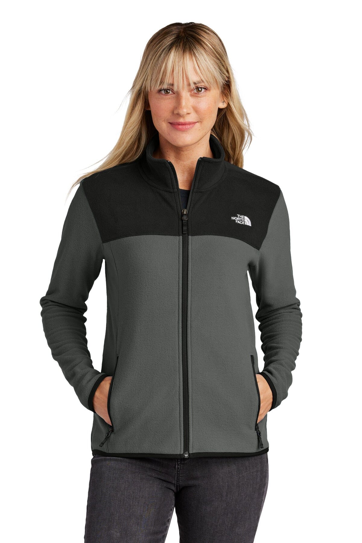TNF ® Jachetă din fleece ușor pentru femei, cu fermoar pe toată lungimea