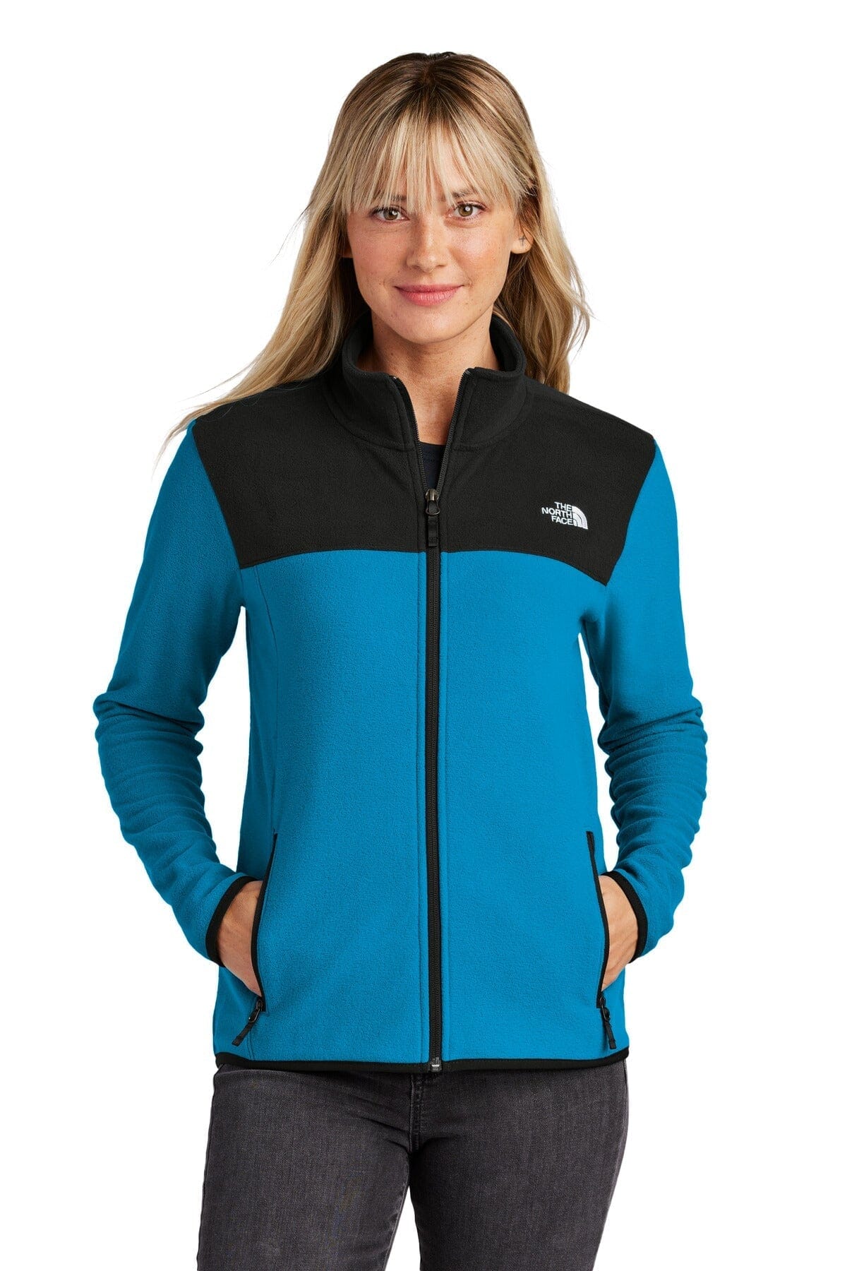 TNF ® Jachetă din fleece ușor pentru femei, cu fermoar pe toată lungimea