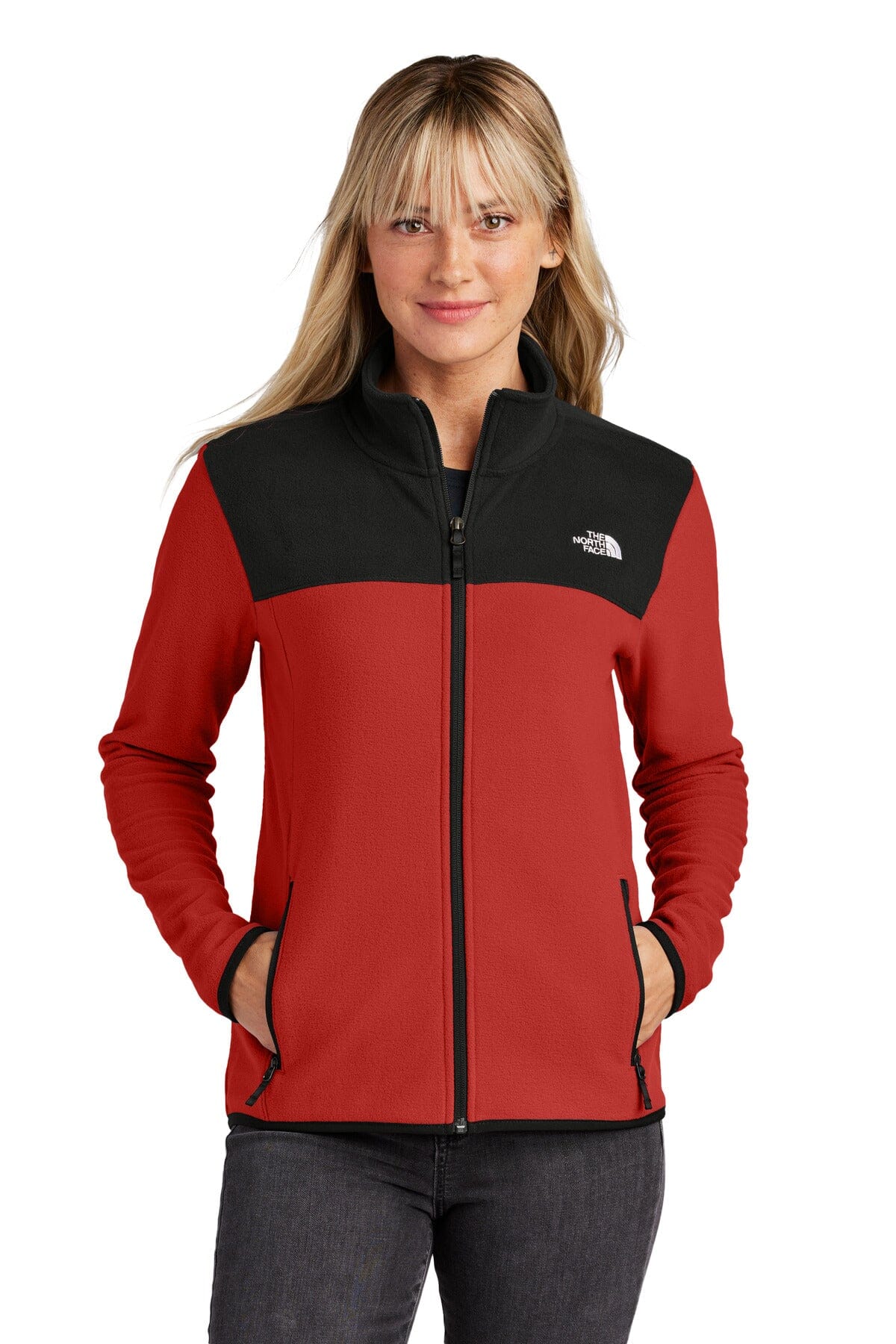 TNF ® Jachetă din fleece ușor pentru femei, cu fermoar pe toată lungimea